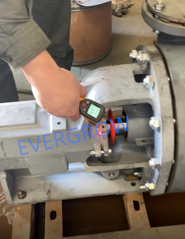 Ex-factory testing of centrifugal pump 6x5x11